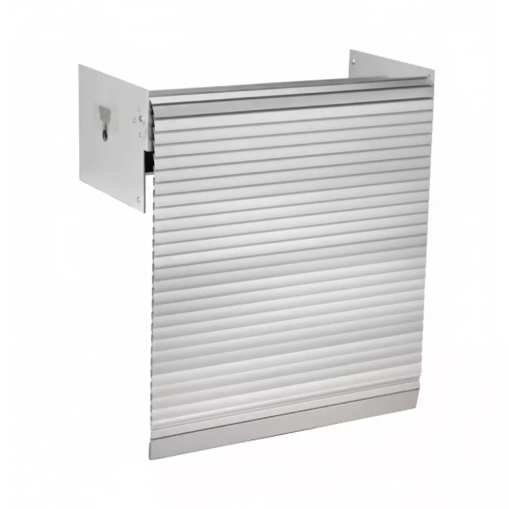 Harrison Rolling Shutter PVC White 600 mm (24 Inch) for Overhead/Wall Cabinets, 1680