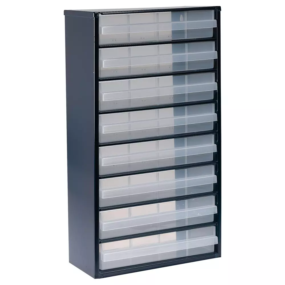 RAACO Cabinet, Storage, 8 Drawer, Steel, 137416.