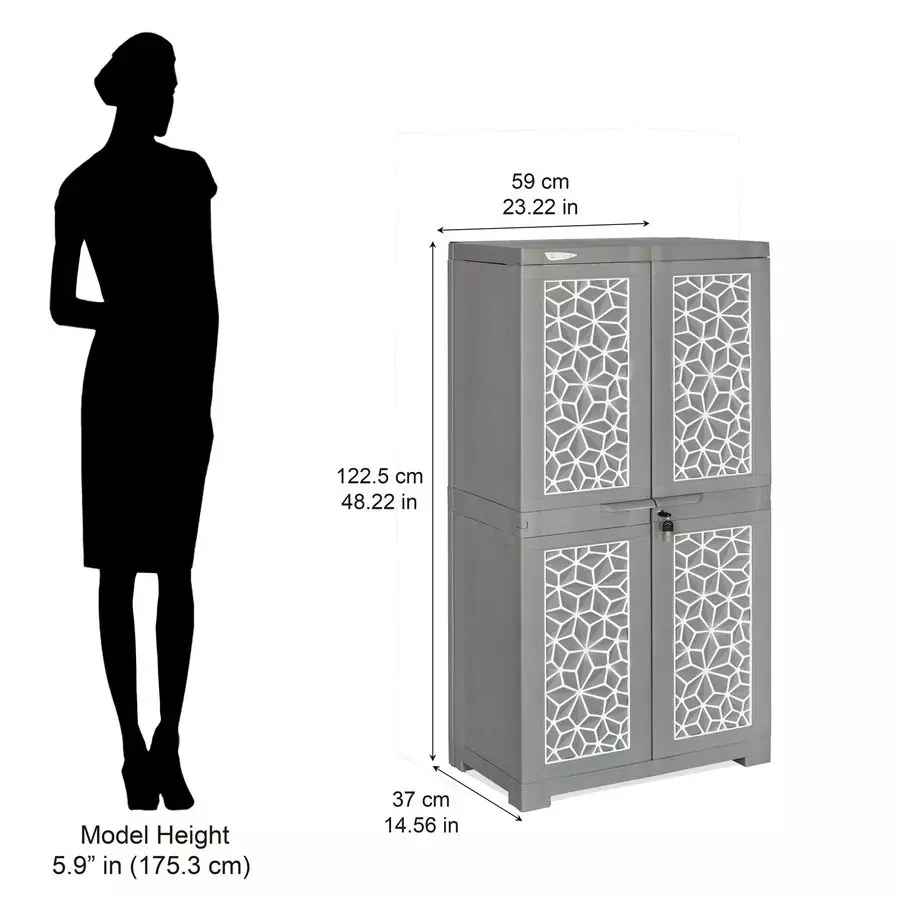 nilkamal-freedom-mini-medium-fmm-star-plastic-storage-cabinet-haze-grey-milky-white-color