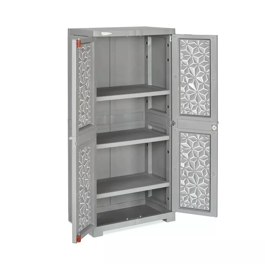 nilkamal-freedom-mini-medium-fmm-star-plastic-storage-cabinet-haze-grey-milky-white-color