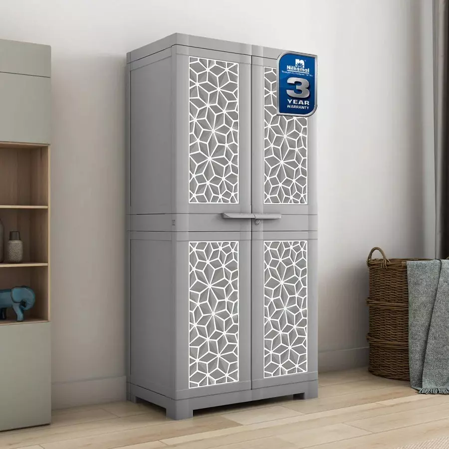 nilkamal-freedom-mini-medium-fmm-star-plastic-storage-cabinet-haze-grey-milky-white-color
