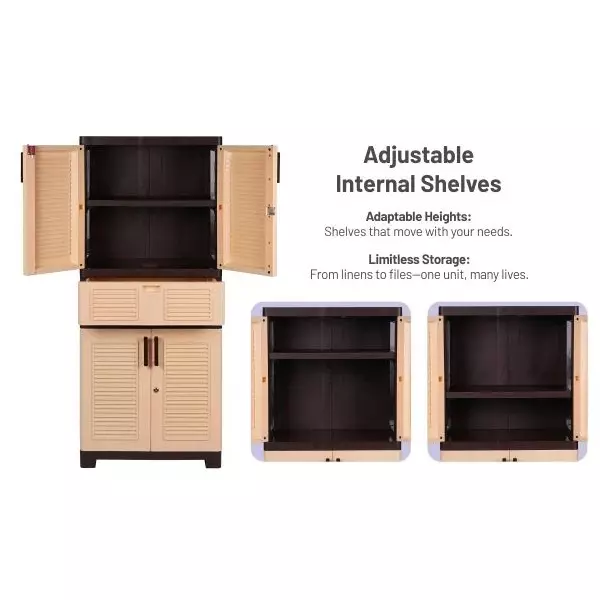 italica-4-feet-12192-cm-drawer-plastic-storage-cabinet-brown-and-biscuit-color-5514dr