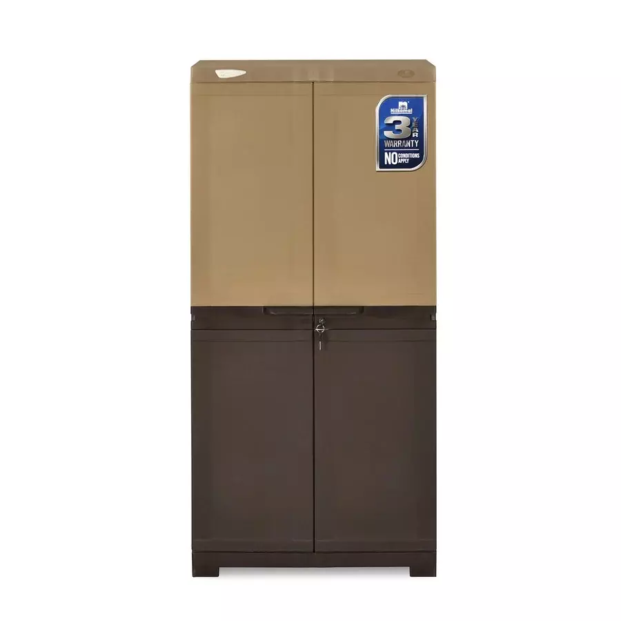 nilkamal-freedom-mini-storage-cabinet-powder-coated-rattan-dark-beige-weather-brown-plastic-595x37x122-cm-medium-for-home-office-use