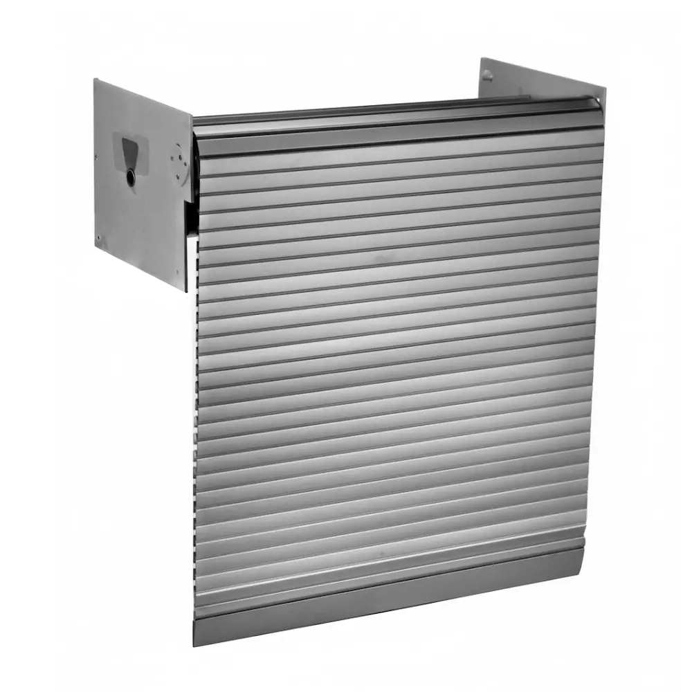 Harrison Rolling Shutter PVC Silver 900 mm (36 Inch) for Overhead/Wall Cabinets, 1663