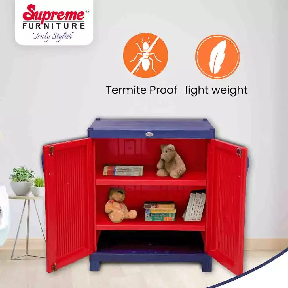 supreme-plastic-almirah-redblue-no-of-doors-2-octave