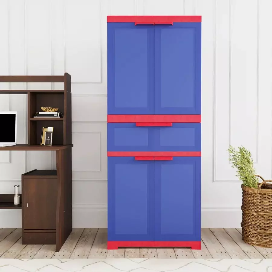 nilkamal-freedom-storage-cabinet-with-1-drawer-powder-coated-pepsi-blue-plastic-60x38x144-cm-medium-for-home-office-use