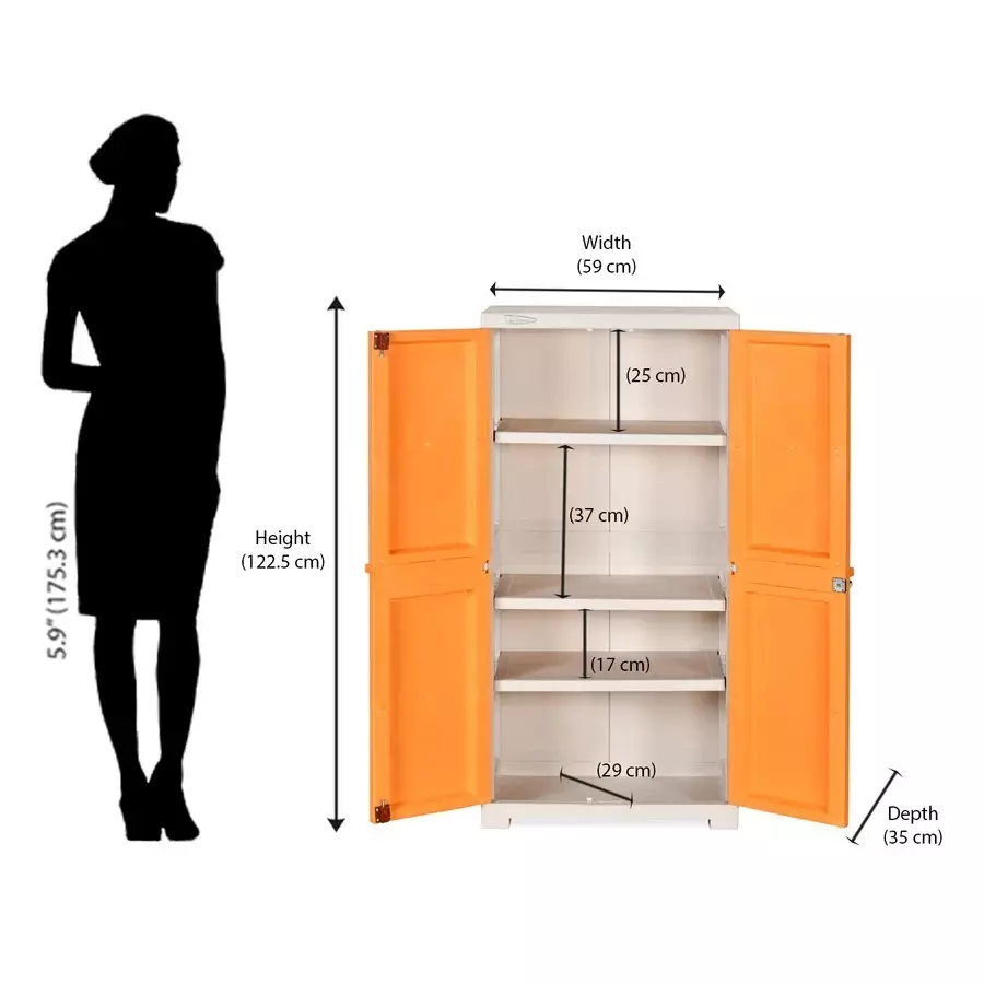 nilkamal-fmm-jungle-theme-mini-plastic-cabinet-beach-pastel-orange-color