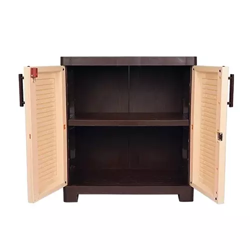 italica-2-feet-6096-cm-plastic-storage-cabinet-brown-and-biscuit-color-5512