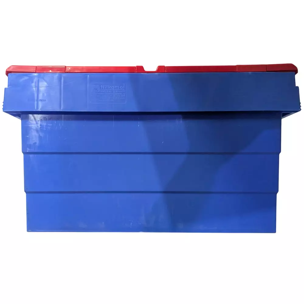 Nilkamal Plastic Storage Box 50 Ltr Pepsi Blue and Gem Red