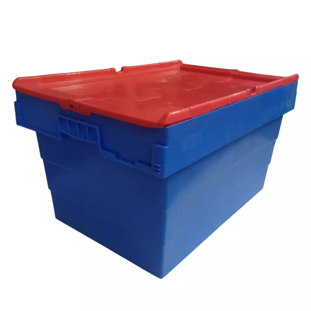 Nilkamal Plastic Storage Box 50 Ltr Pepsi Blue and Gem Red