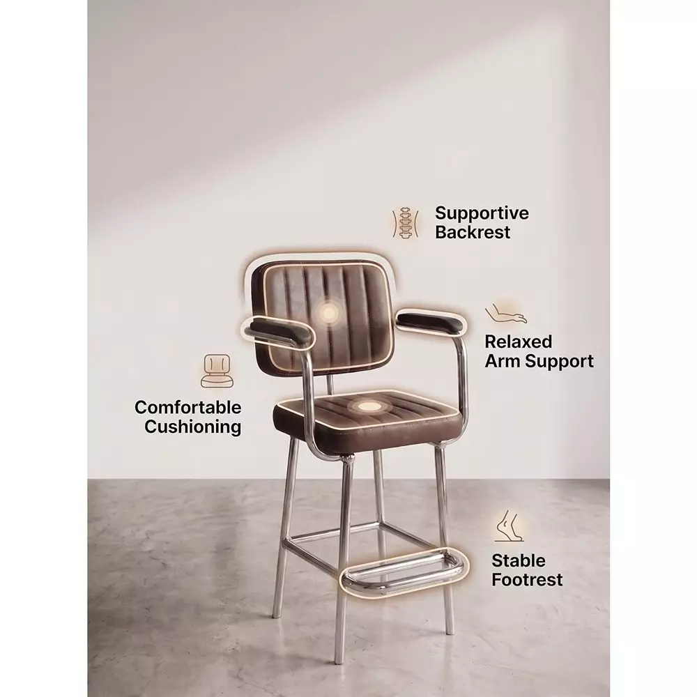 activa-chef-premium-bar-stool-chair-with-armrest-or-footrest-medium-back-upholstered-leatherette-coffee-for-hotels-restaurants
