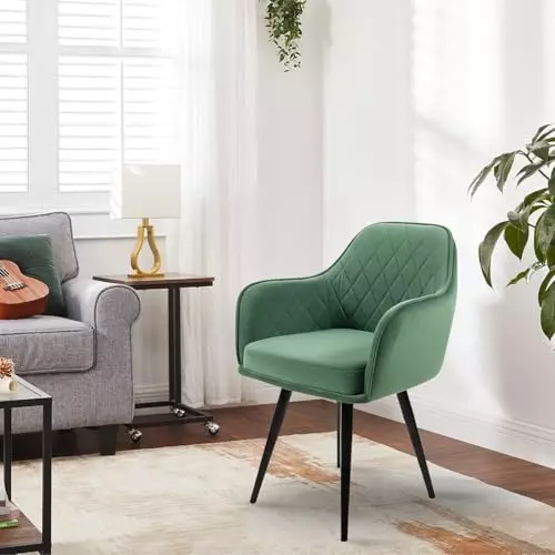 activa-daisy-chair-with-padded-seat-arm-rest-medium-back-velvet-moss-green-for-living-room-lounge