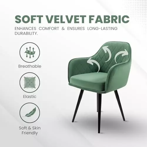 activa-daisy-chair-with-padded-seat-arm-rest-medium-back-velvet-moss-green-for-living-room-lounge