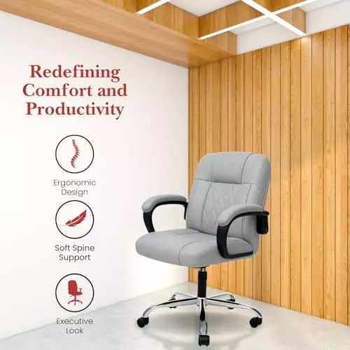 activa-galaxy-ergonomic-chair-with-padded-seat-arm-rest-medium-back-leatherette-grey-for-home-office-use