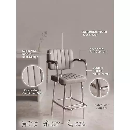 activa-chef-premium-bar-stool-chair-with-armrest-or-footrest-medium-back-upholstered-leatherette-light-grey-for-hotels-restaurants