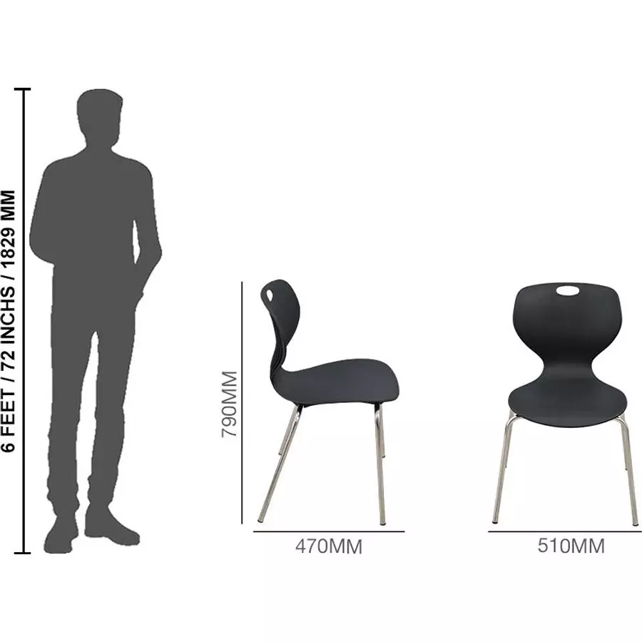 swagath-chair-armless-black-meduim-back-style-for-indoor-outdoor-cafeteria-use-bloom-ss-l-pack-of-4-pcs