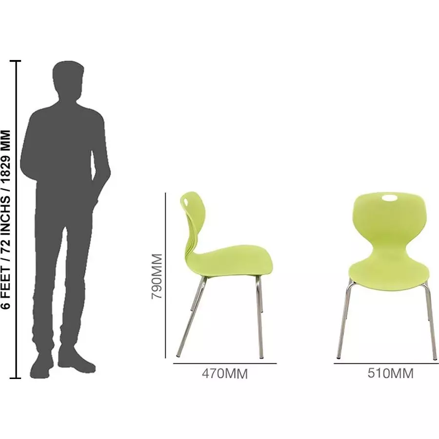 swagath-chair-armless-amaze-green-meduim-back-style-for-indoor-outdoor-cafeteria-use-bloom-ss-l-pack-of-4-pcs