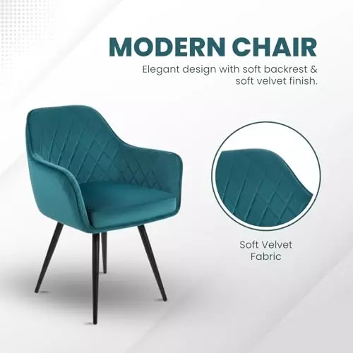 activa-daisy-chair-with-padded-seat-arm-rest-medium-back-velvet-teal-for-living-room-lounge