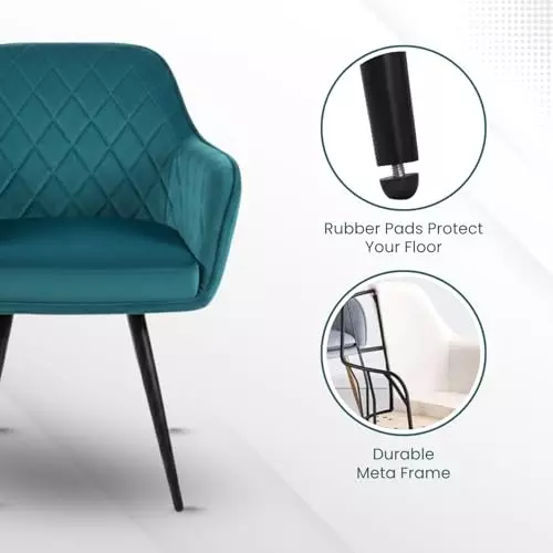 activa-daisy-chair-with-padded-seat-arm-rest-medium-back-velvet-teal-for-living-room-lounge