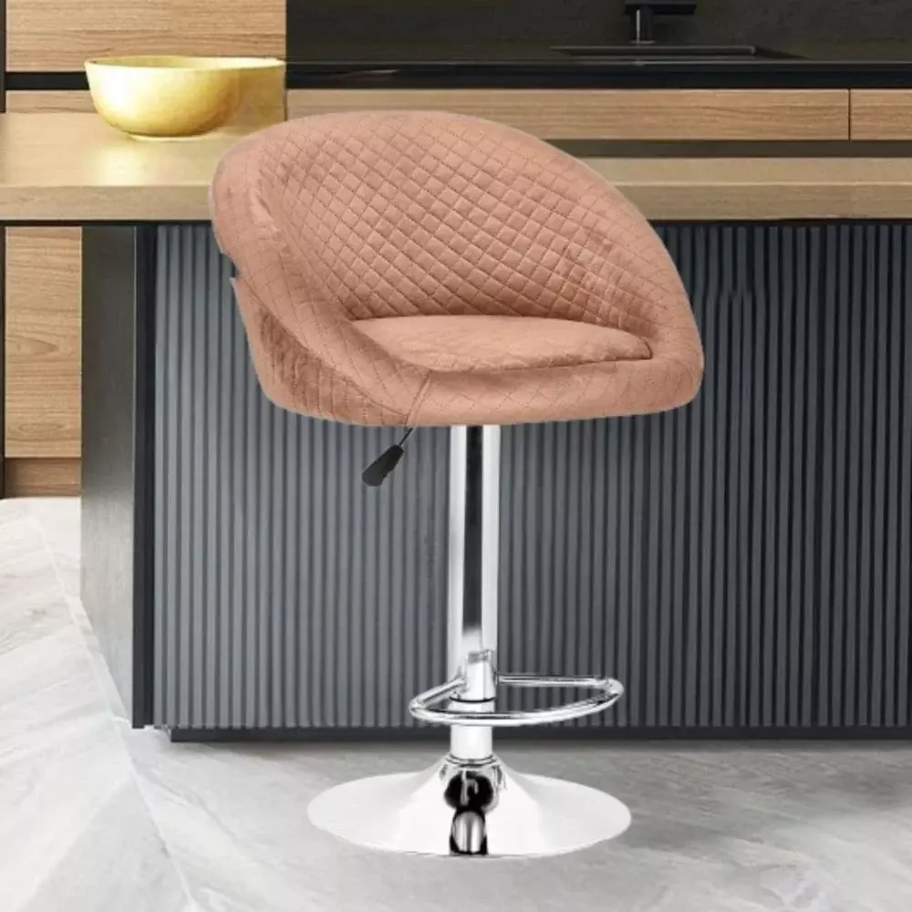Da URBAN Cozy Bar Stool 50 Kg Load Capacity 381 mm (15 inch) Seat Heavy Duty Metal Base