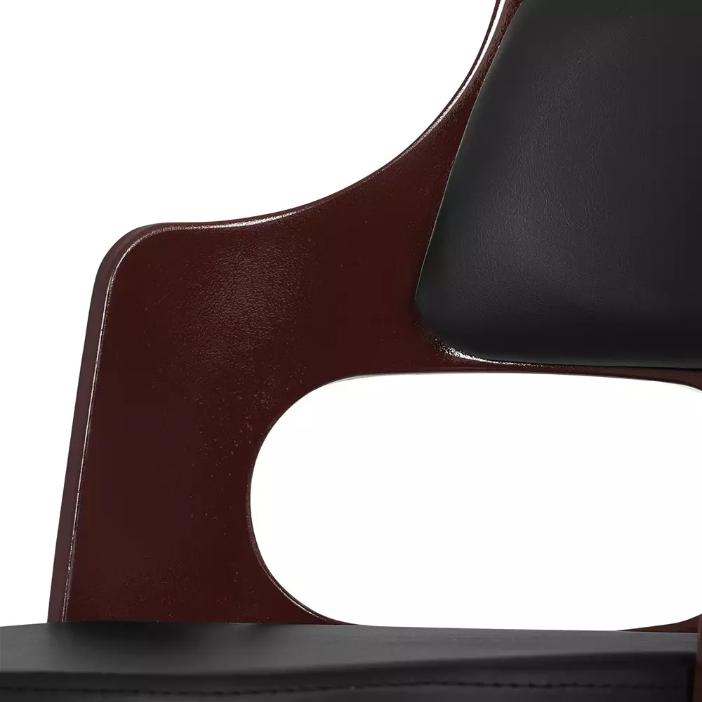 Da URBAN Emerald Revolving Bar Stool 100 Kg Load Capacity 381 mm (15 inch) Seat Heavy Duty Metal Base