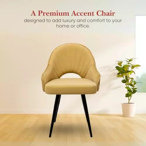 activa-rosy-multipurpose-chair-with-anti-slip-legs-curved-mid-back-velvet-beige-for-kitchen-home-bar-cafe