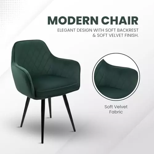 activa-daisy-chair-with-padded-seat-arm-rest-medium-back-velvet-forest-green-for-living-room-lounge
