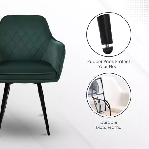activa-daisy-chair-with-padded-seat-arm-rest-medium-back-velvet-forest-green-for-living-room-lounge