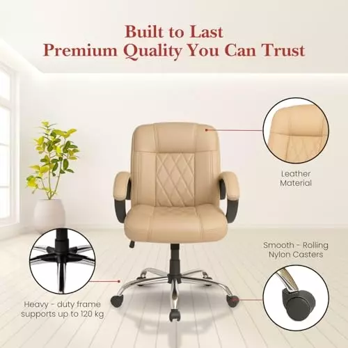activa-galaxy-ergonomic-chair-with-padded-seat-arm-rest-medium-back-leatherette-beige-for-home-office-use