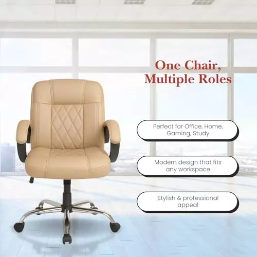 activa-galaxy-ergonomic-chair-with-padded-seat-arm-rest-medium-back-leatherette-beige-for-home-office-use