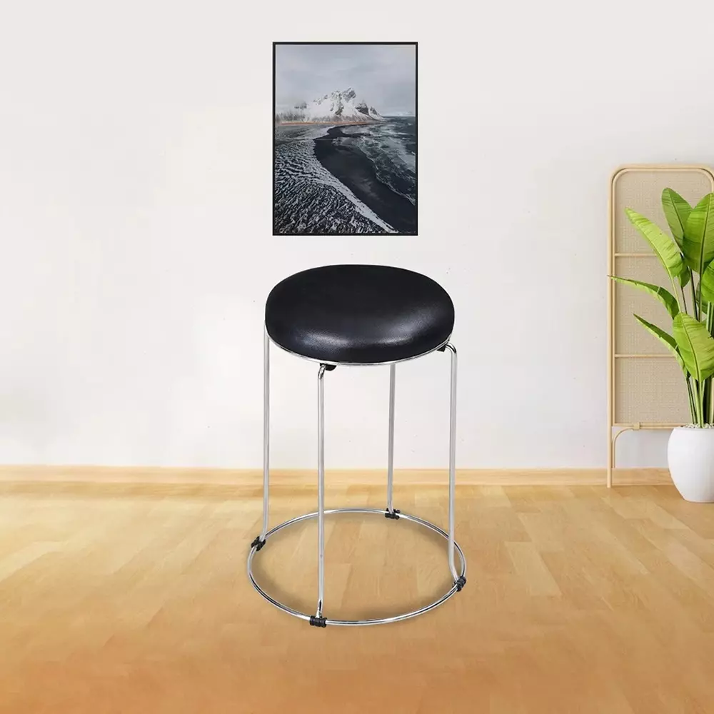 swagath-steelo-stool-black-cushioned-seat-with-ss-base-pre-assembled-type-80-kg-load-capacity-color-steelo-ss-deluxe-bk-1