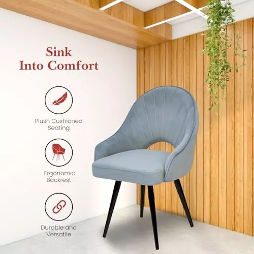activa-rosy-multipurpose-chair-with-anti-slip-legs-curved-mid-back-velvet-grey-for-kitchen-home-bar-cafe