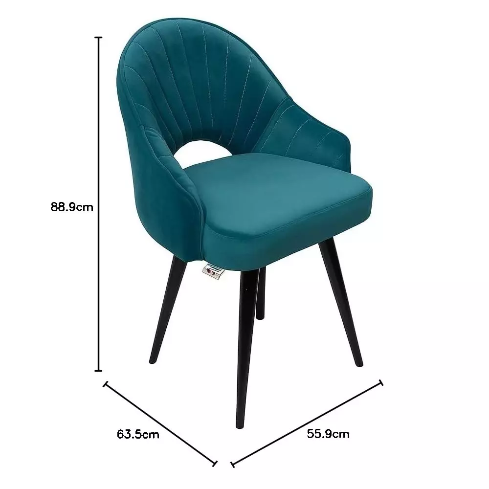 activa-rosy-multipurpose-chair-with-anti-slip-legs-curved-mid-back-velvet-teal-for-kitchen-home-bar-cafe