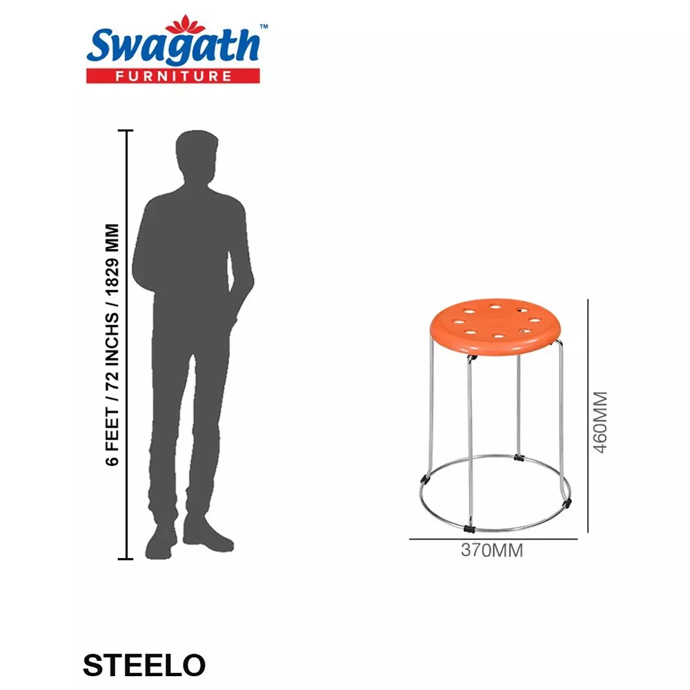 swagath-steelo-stool-with-stainless-steel-base-pre-assembled-type-80-kg-load-capacity-orange-color-steelo-ss-or-1