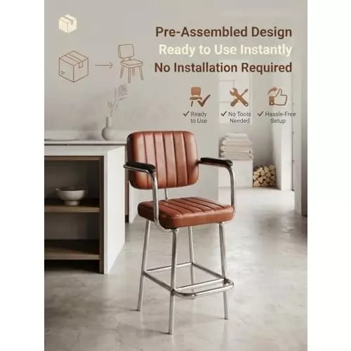 activa-chef-premium-bar-stool-chair-with-armrest-or-footrest-medium-back-upholstered-leatherette-tan-for-hotels-restaurants