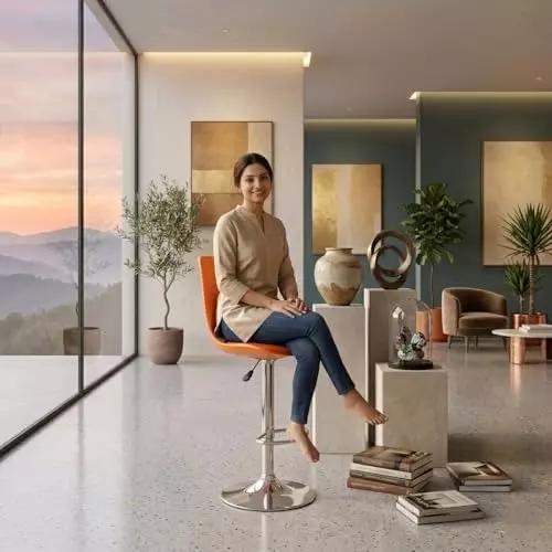 activa-rapid-bar-stool-chair-with-padded-seat-footrest-low-back-polyester-orange-for-kitchen-home-bar-cafe-pack-of-2-pcs
