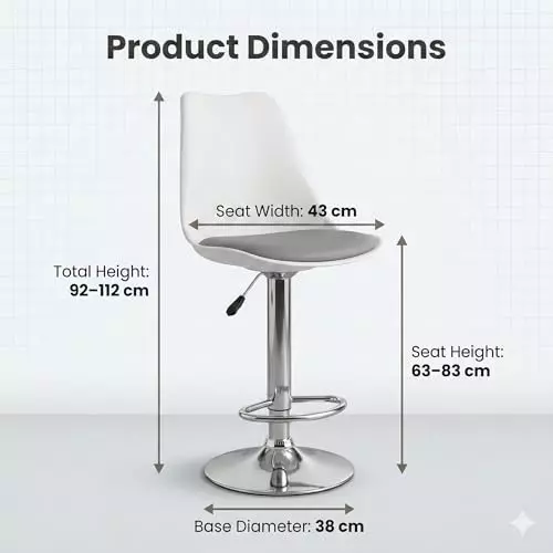 activa-rapid-bar-stool-chair-with-padded-seat-footrest-low-back-polyester-white-grey-for-kitchen-home-bar-cafe-pack-of-2-pcs