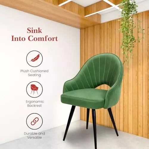 activa-rosy-multipurpose-chair-with-anti-slip-legs-curved-mid-back-velvet-moss-green-for-kitchen-home-bar-cafe