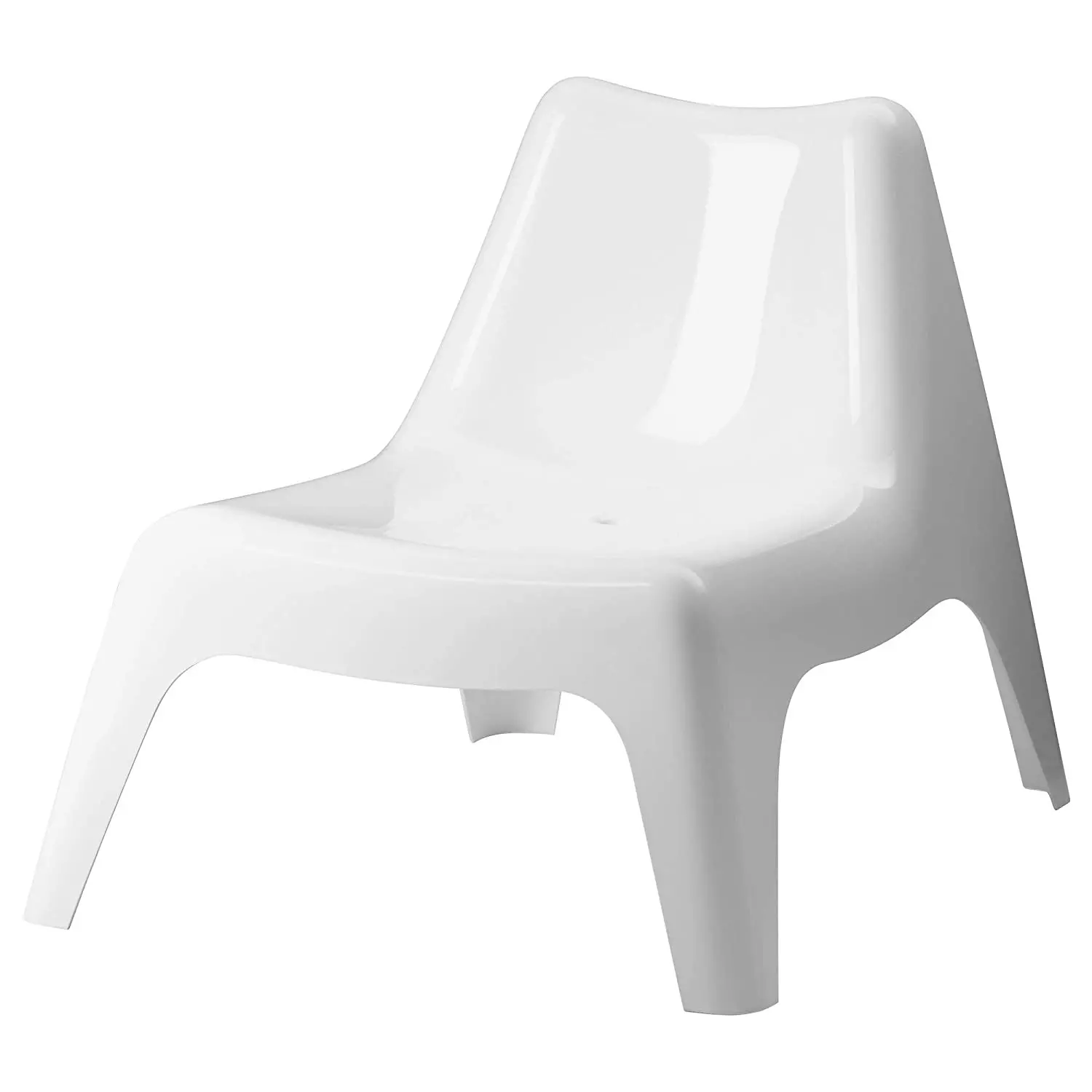 Buy Ikea Plastic Easy Chair White Online in India at Best Prices