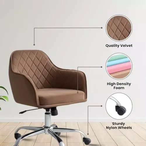 activa-villa-luxury-ergonomic-revolving-chair-medium-back-velvet-upholstery-brown-for-home-office-use