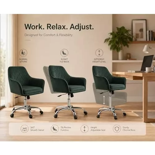 activa-villa-luxury-ergonomic-revolving-chair-medium-back-velvet-upholstery-green-for-home-office-use