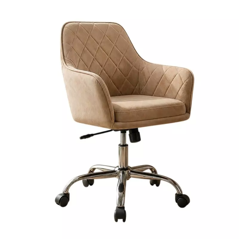 Activa Villa Luxury Ergonomic Revolving Chair Medium Back Velvet Upholstery for Home & Office Use
