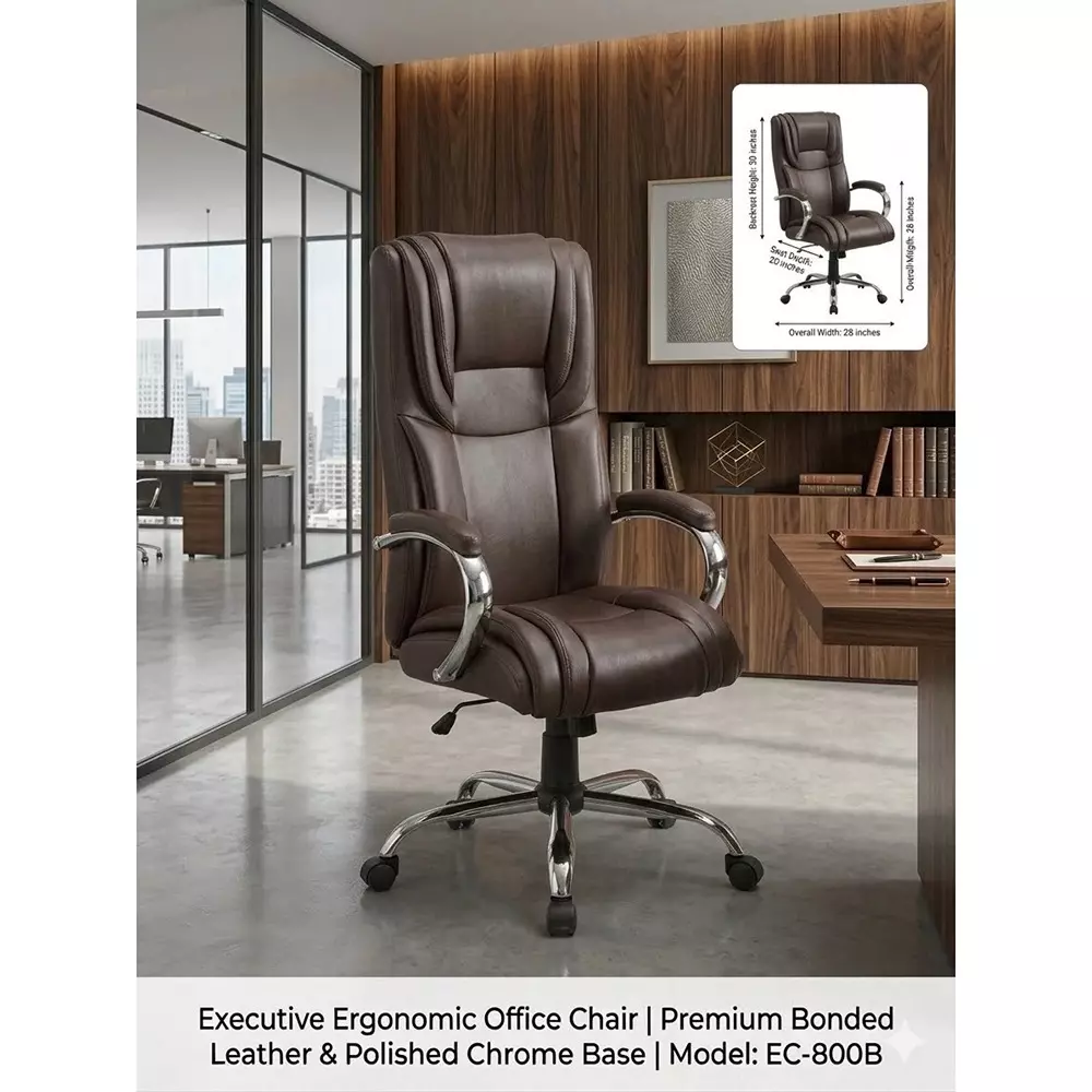 cozy-cub-executive-office-chair-high-back-with-armrest-leatherette-upholstery-material-brown-color-st-rund-brn-sp