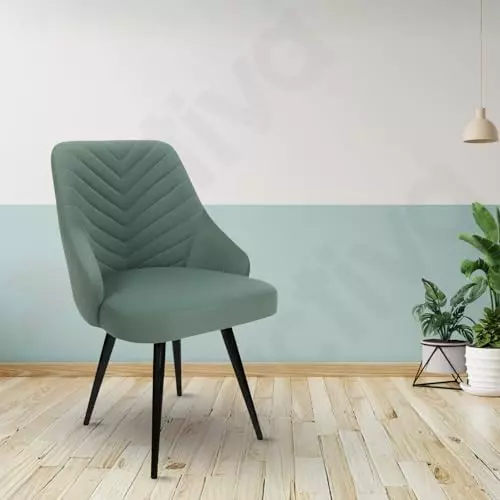 activa-wavy-ergonomic-accent-chair-with-cushion-seating-medium-back-velvet-fabric-moss-green-for-home-use