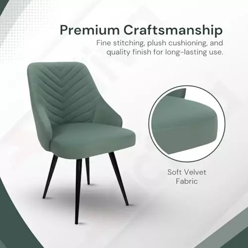 activa-wavy-ergonomic-accent-chair-with-cushion-seating-medium-back-velvet-fabric-moss-green-for-home-use