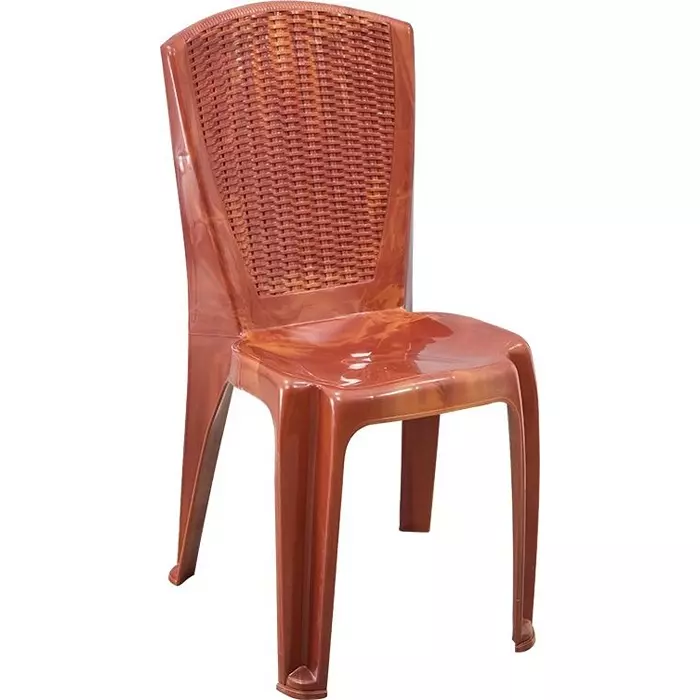 Swagath Plastic Dining Chair Without Arm for Cafe, Home and Office, SW-1706 (Pack of 1 to 4 pcs)