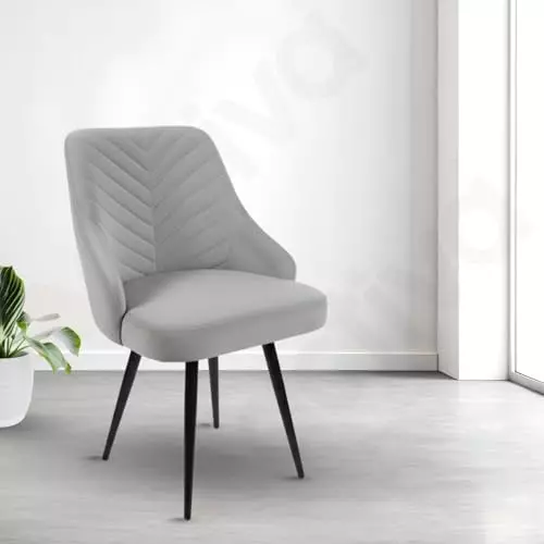 activa-wavy-ergonomic-accent-chair-with-cushion-seating-medium-back-velvet-fabric-grey-for-home-use