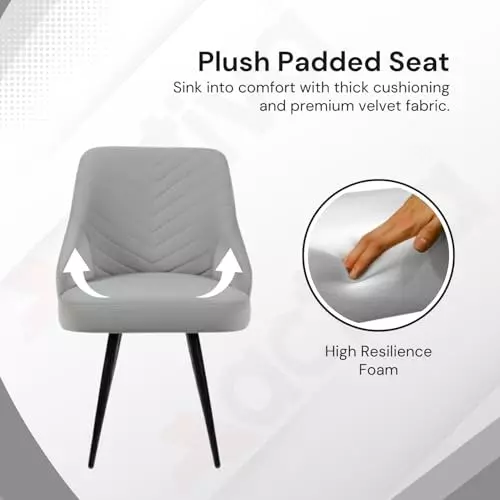 activa-wavy-ergonomic-accent-chair-with-cushion-seating-medium-back-velvet-fabric-grey-for-home-use