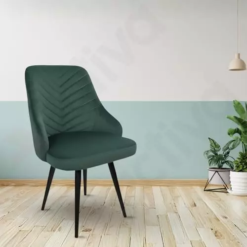 activa-wavy-ergonomic-accent-chair-with-cushion-seating-medium-back-velvet-fabric-forest-green-for-home-use
