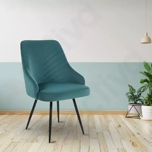activa-wavy-ergonomic-accent-chair-with-cushion-seating-medium-back-velvet-fabric-teal-for-home-use